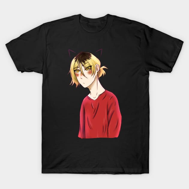 Kenma Cat ears T-Shirt by Sophprano